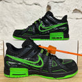 Nike Air Rubber Dunk Off-White Green Strike Sz 9