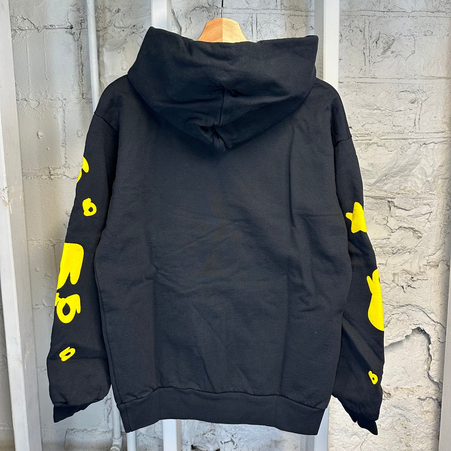Sp5der Black Yellow Hoodie