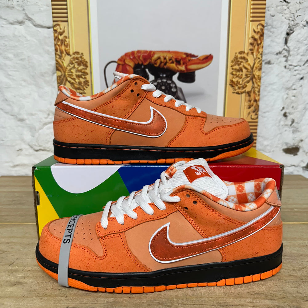 Nike SB Dunk Low Orange Lobster Sz 10.5 DS