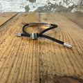 Louis Vuitton Black Adjustable Bracelet