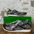 Bottega Veneta Burgundy Silver Orbit Sneaker Sz 14 (47)