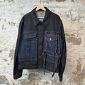 Louis Vuitton Karakoram Blue Denim Jacket Sz XXL (56) DS