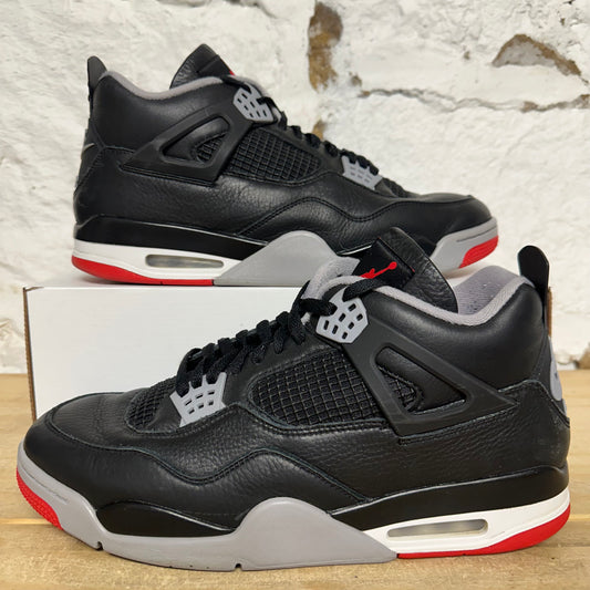 Air Jordan 4 Bred Reimainged Sz 13