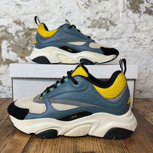 Dior B22 Blue White Yellow Sneaker Sz 6 (38)