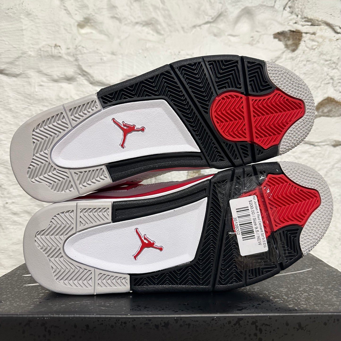 Air Jordan 4 Red Cement Sz 9.5 DS