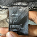 Amiri Army Stencil Grey Denim Jeans Sz 30