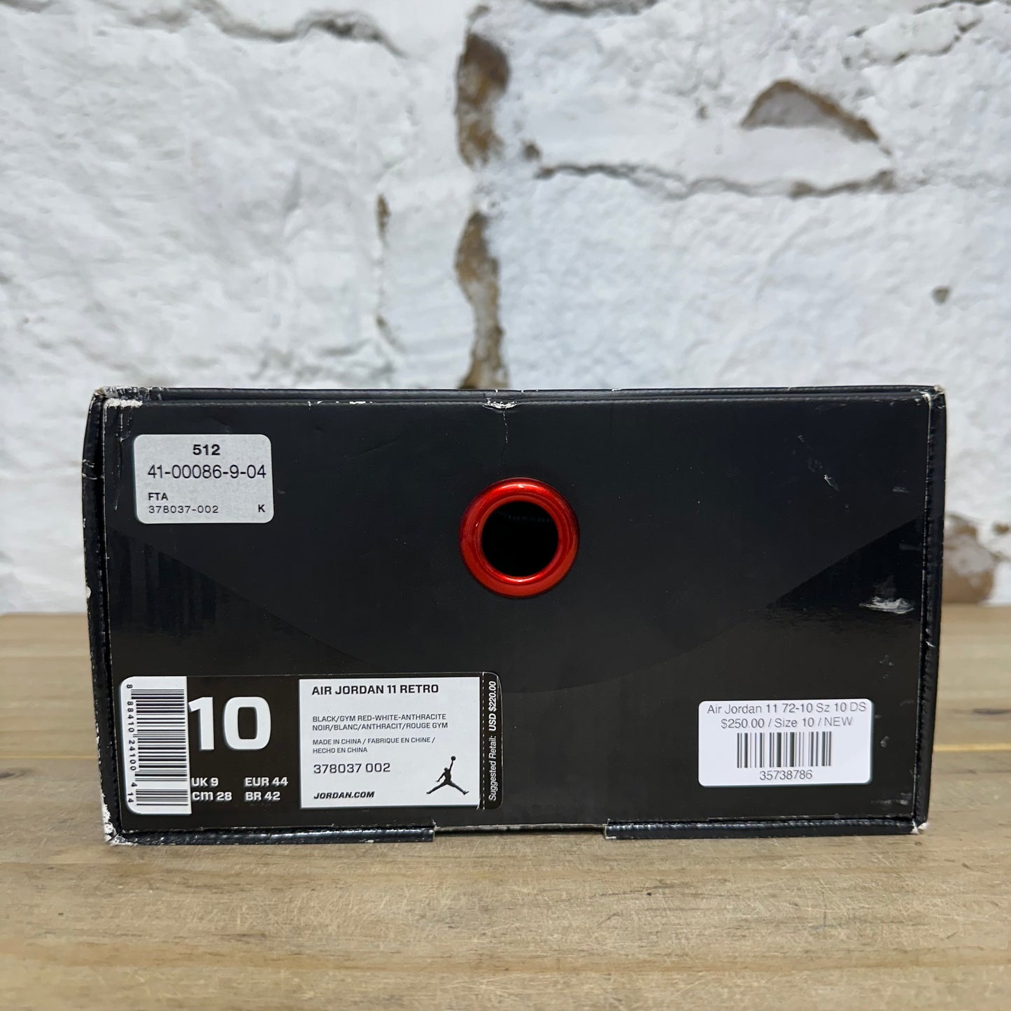 Air Jordan 11 72-10 Sz 10 DS