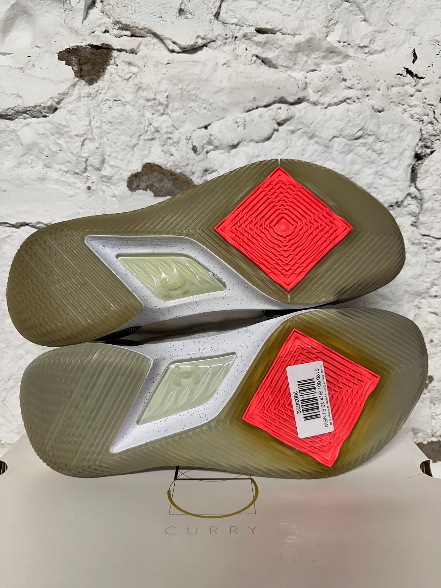 Under Armour Curry 5 Welcome Home Sz 10.5 DS