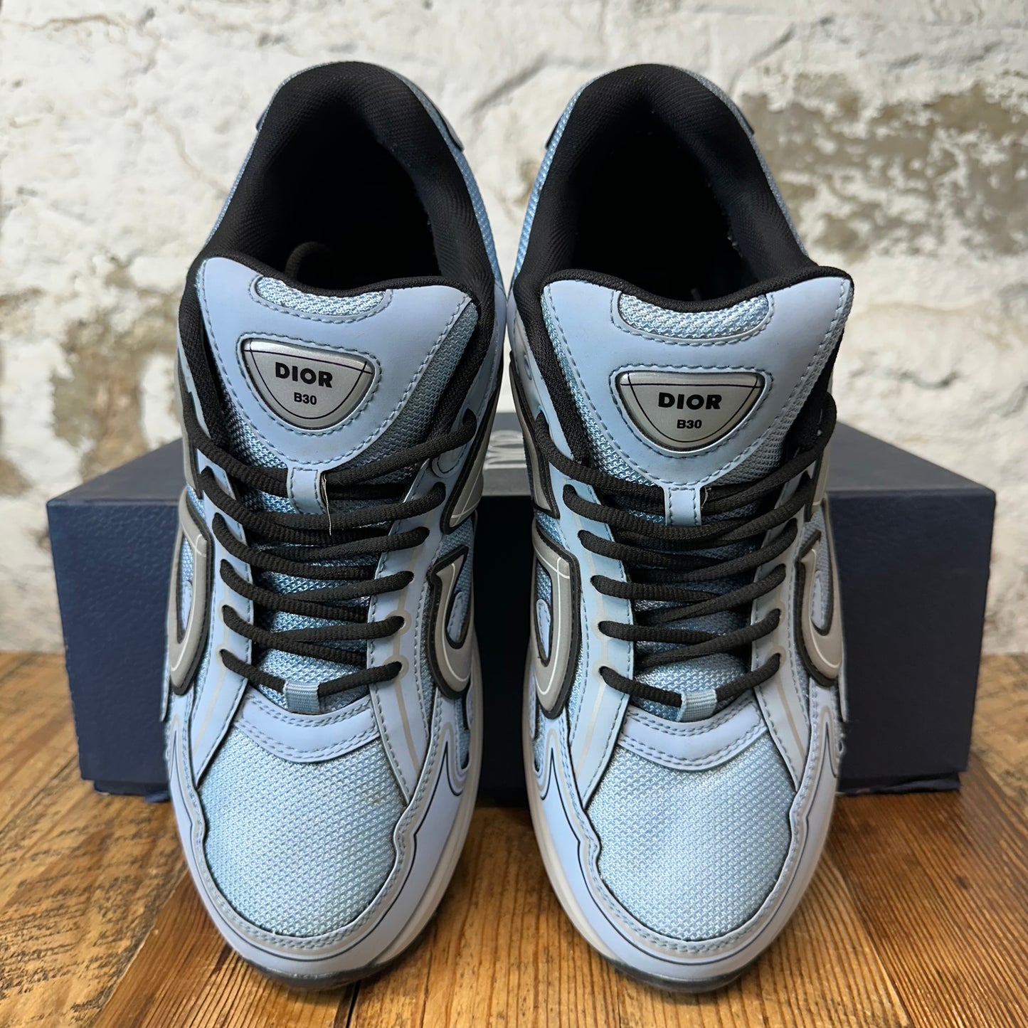 Dior B30 Grey Light Blue Sneaker Sz 11 (44)