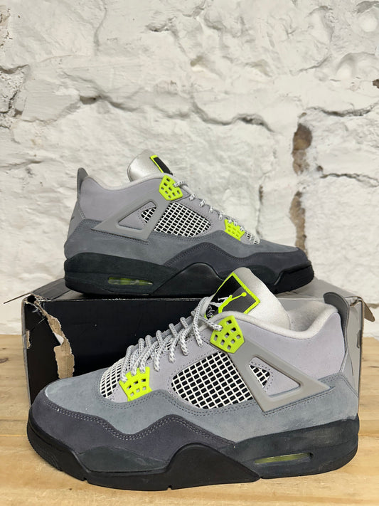 Air Jordan 4 95 Neon Sz 10