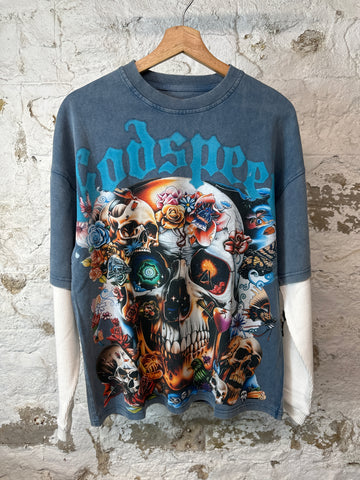 Godspeed Eternal Dream Layered Blue L/s