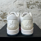 Air Jordan 3 Triple White Sz 12 DS