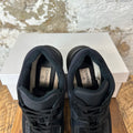 Chanel CC Triple Black Trainer Sneaker Sz 9 (42)