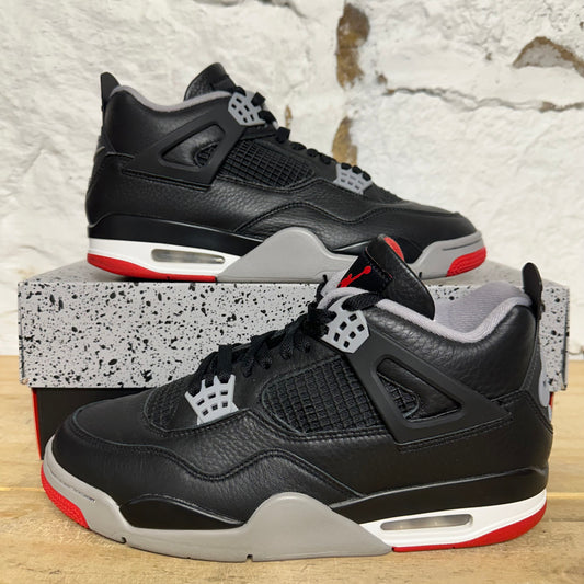Air Jordan 4 Bred Reimagined Sz 10