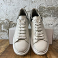 Alexander McQueen Black Studded Tab White Sneaker Sz 9 (42)