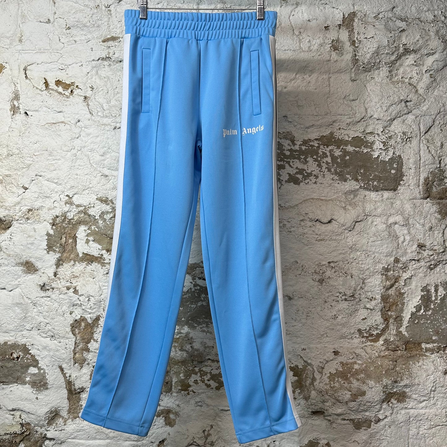 Palm Angels Light Blue Track Pants Sz S