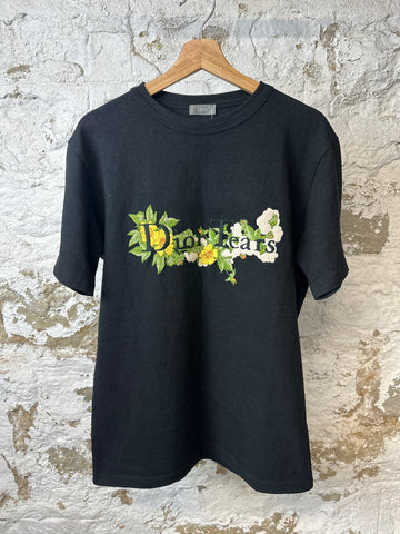 Dior Denim Tears T-shirt Black Sz S