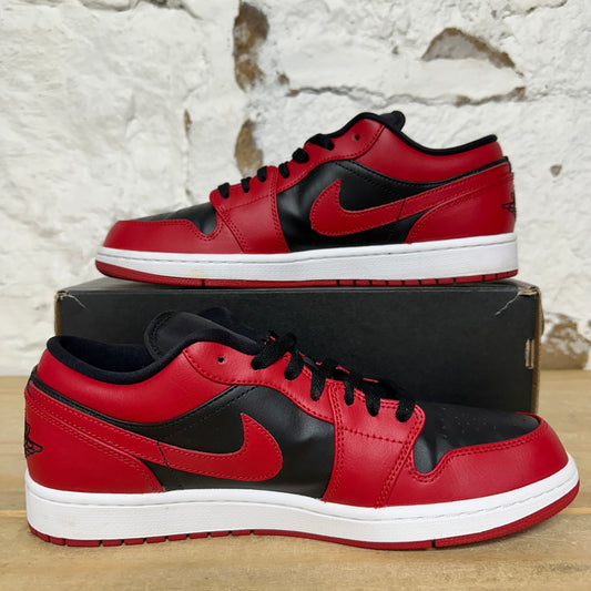 Air Jordan 1 Low Reverse Bred Sz 10.5