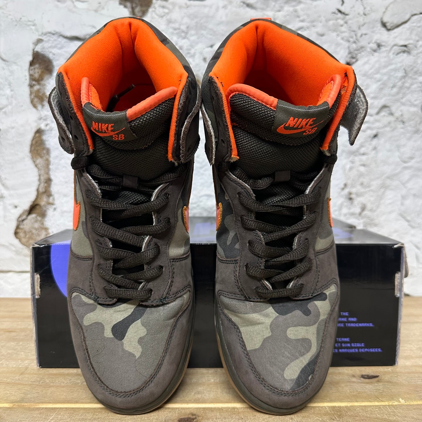 Nike Dunk High SB Brian Anderson Camo Sz 11.5