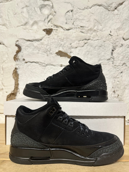 Air Jordan 3 Black Cat Sz 6.5Y