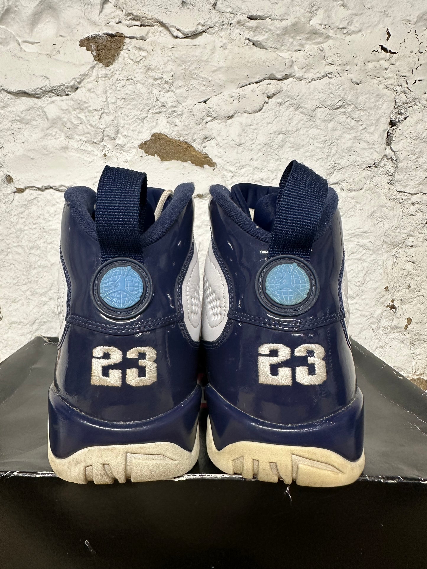 Air Jordan 9 Pearl Blue Sz 8.5