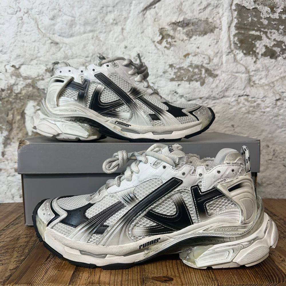 Balenciaga Runner Black Gradient White Sneaker Sz 12 (45)