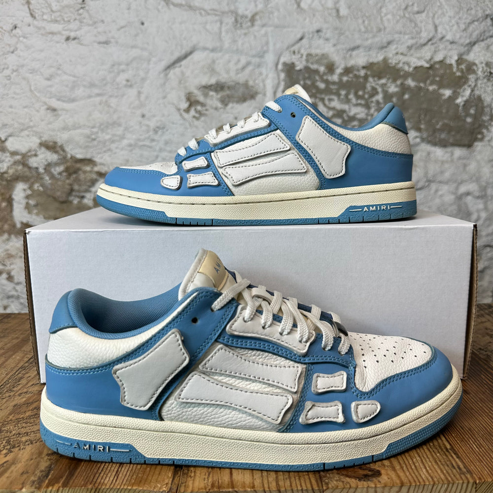 Amiri White Skeleton Sky Blue White Sneaker Sz 9 (42)