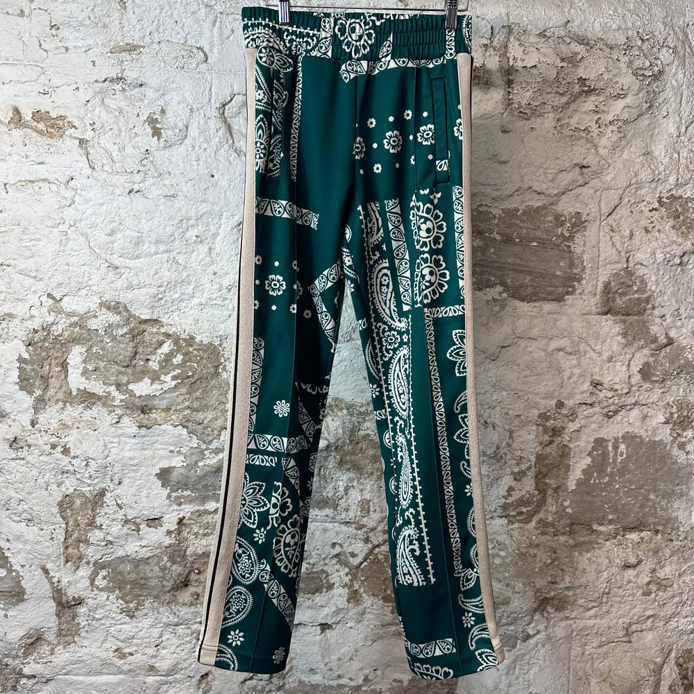 Palm Angels Green Paisley Track Pants Sz S