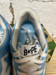 A Bathing Ape Bape Sta Low Baby Blue Patent Sz 11