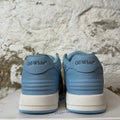 Off White Out Of Office Ice Blue White Sneaker Sz 7 (40) DS