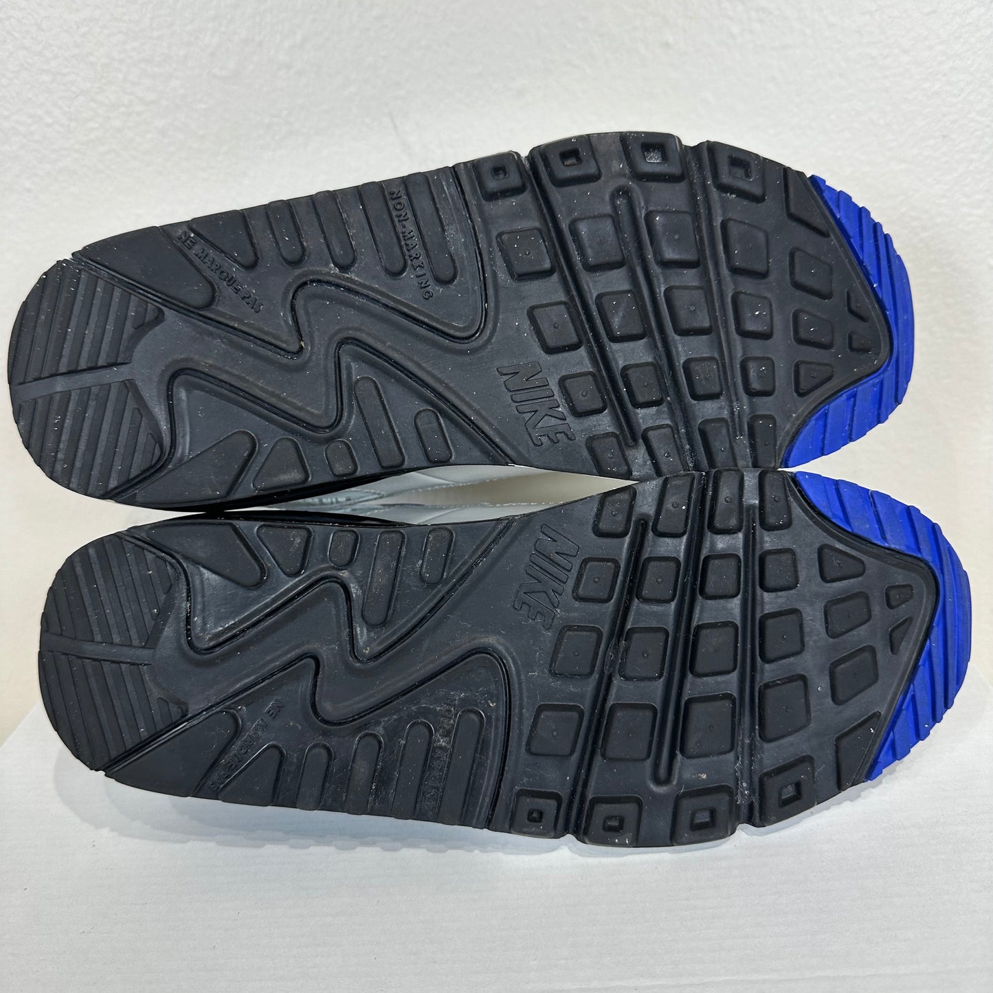Air Max 90 White Royal Sz 7Y