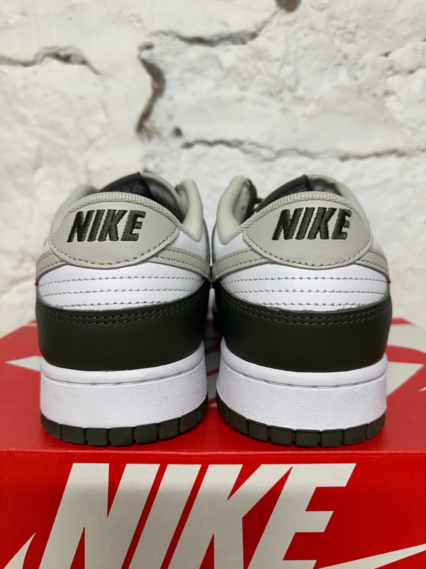 Nike Dunk Low Oil Green Cargo Khaki Sz 12