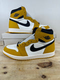 Air Jordan 1 High Yellow Ochre Sz 13 DS