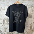 Louis Vuitton NBA Logo T-shirt Black Sz S