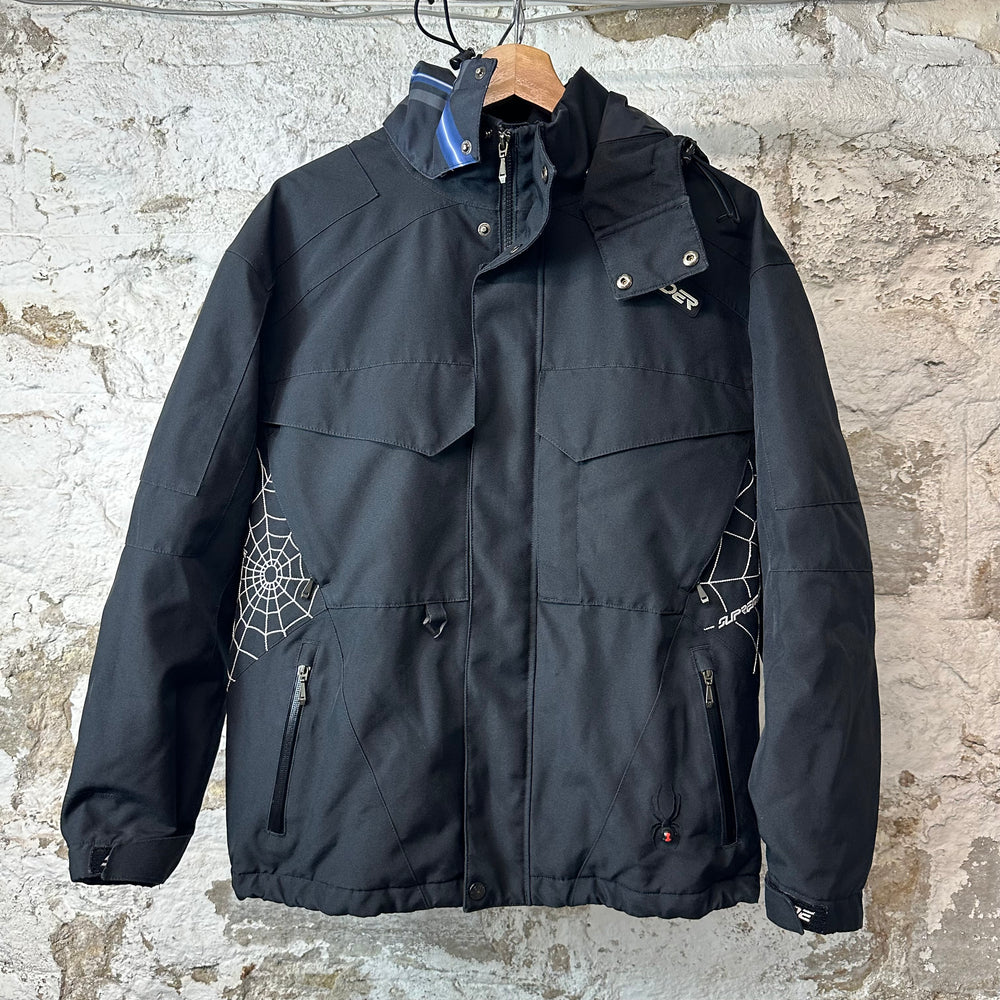 Supreme Spyder Technical Black Jacket Sz S