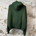 HMDD Crystal Zip Up Hoodie Green Sz M