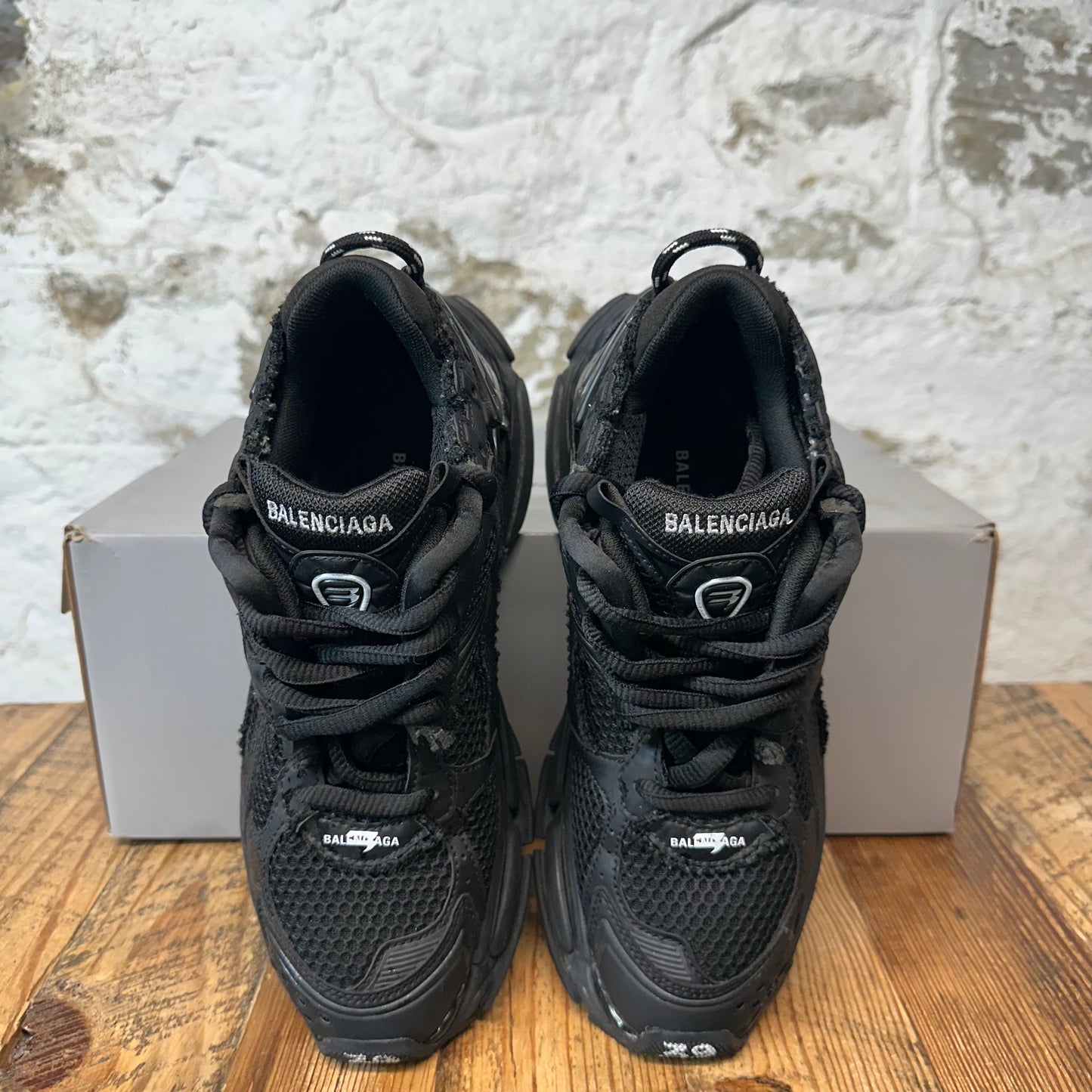 Balenciaga Runner Triple Black Sneaker Sz 6.5 (39)