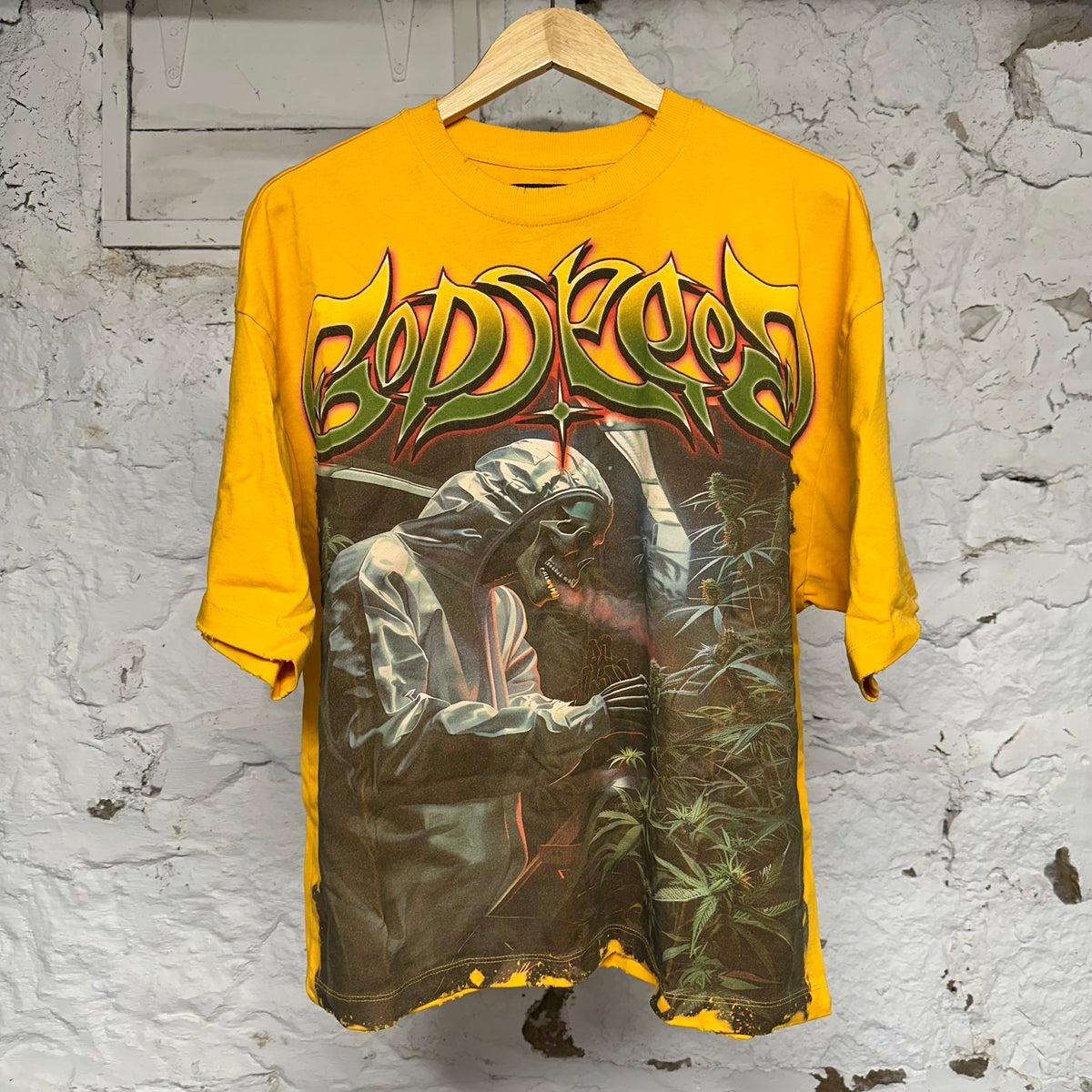 Godspeed Indoor VVS Yellow T-Shirt Sz S