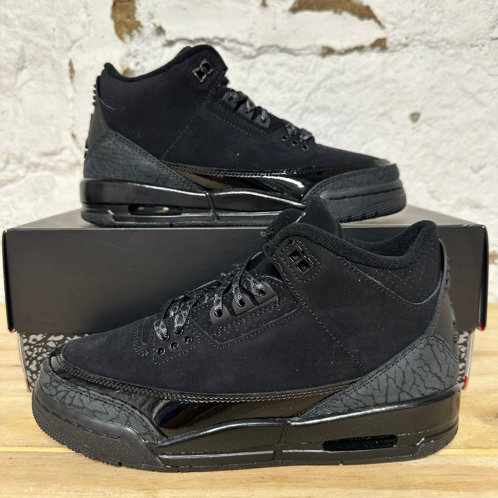 Air Jordan 3 Black Cat (2025) Sz 5Y DS