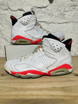 Air Jordan 6 Infrared White Sz 13