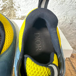 Dior B22 Blue Yellow White Sneaker Sz 13 (46) No Box