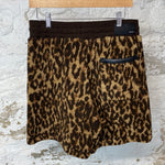 Amiri Cheetah Towel Shorts Sz M DS