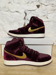 Air Jordan 1 Heiress Velvet Sz 7Y