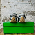 Bottega Veneta Green Silver Orbit Sneaker Sz 9 (42)