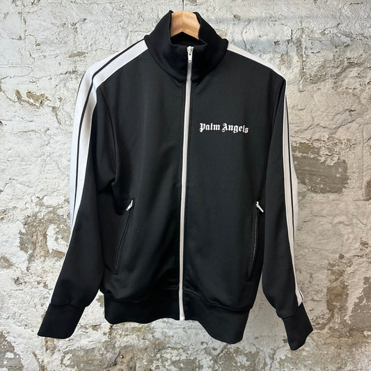 Palm Angels Black White Track Jacket Sz S