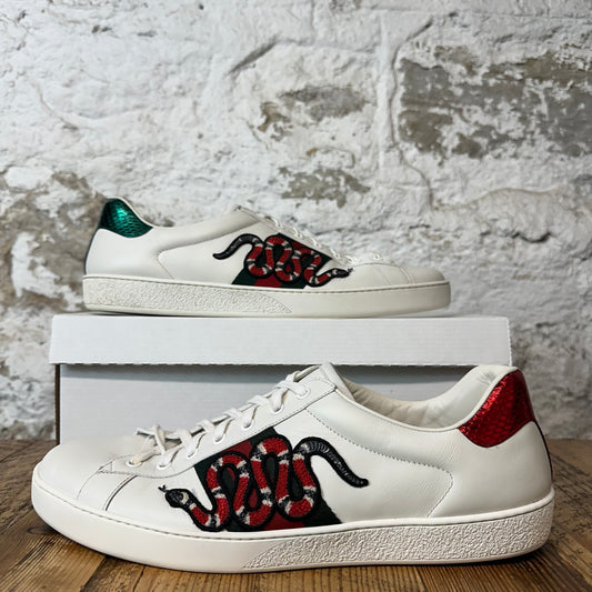 Gucci Rython Vintage Logo Cream Sneaker Sz 5.5