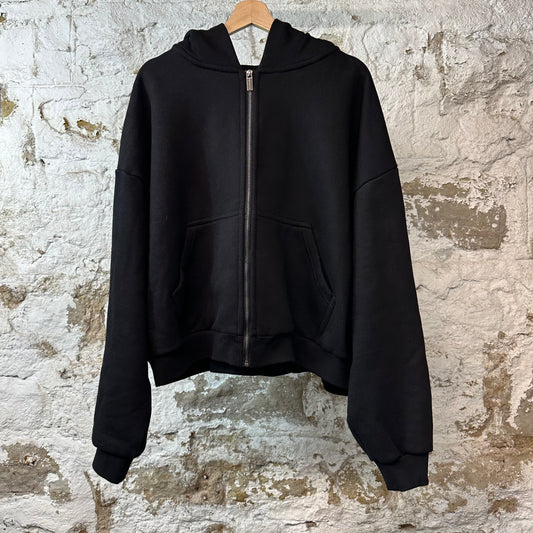 GV Gallery Dad Hat Zip Up Hoodie Black Sz L
