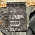 Amiri Rips Dark Blue Denim Jeans Sz 36