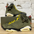 Air Jordan 6 Travis Scott Olive Sz 9