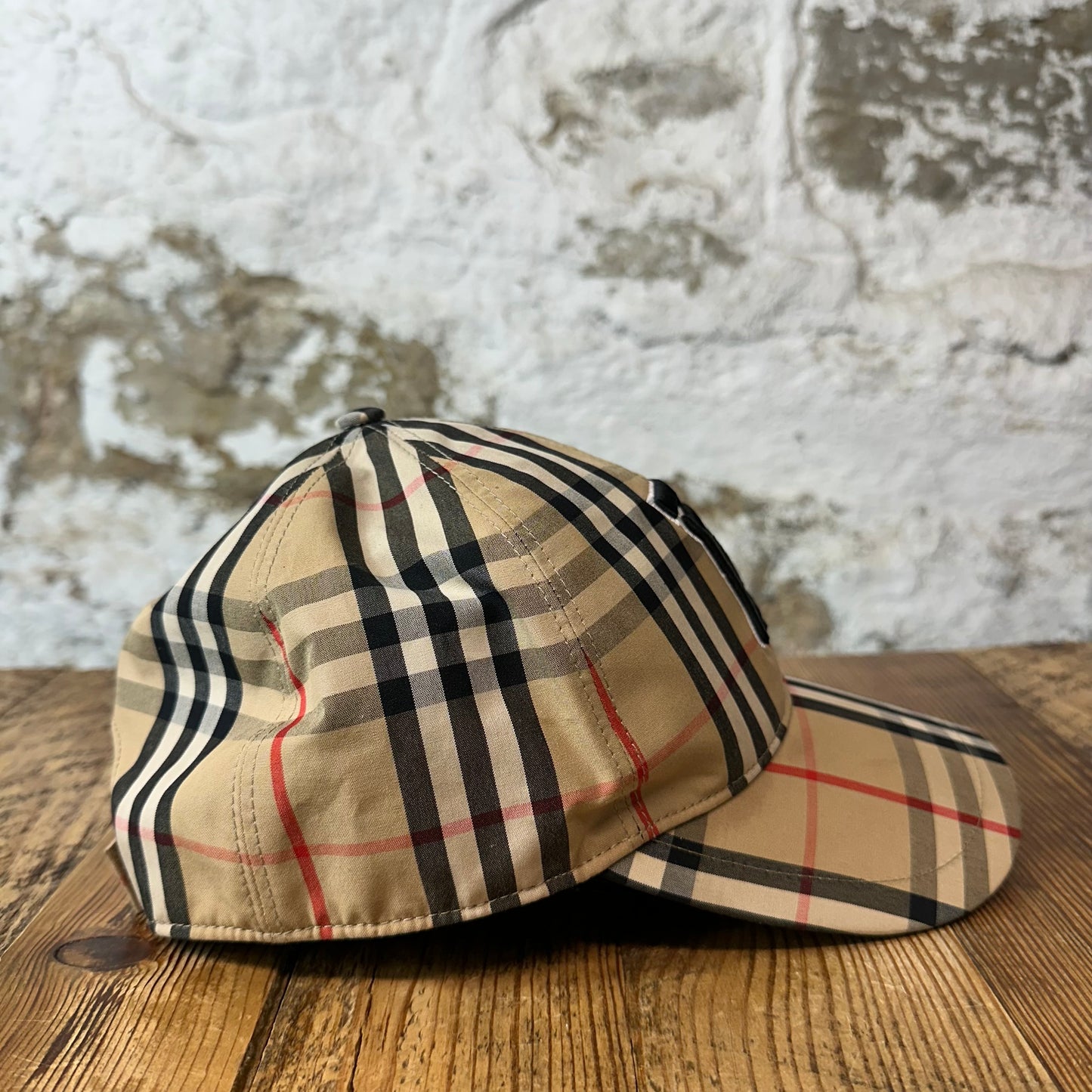 Burberry TB Plaid Hat Sz M